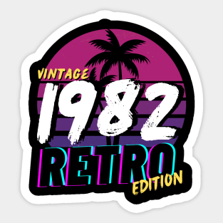 Vintage 1982 Sticker